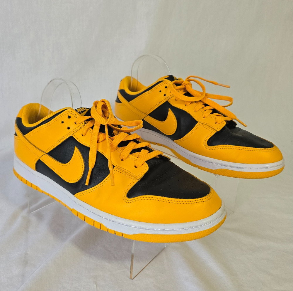 Nike Dunk Low Championship Goldenrod Retro Sneakers Men's Size 14 DD1391-004